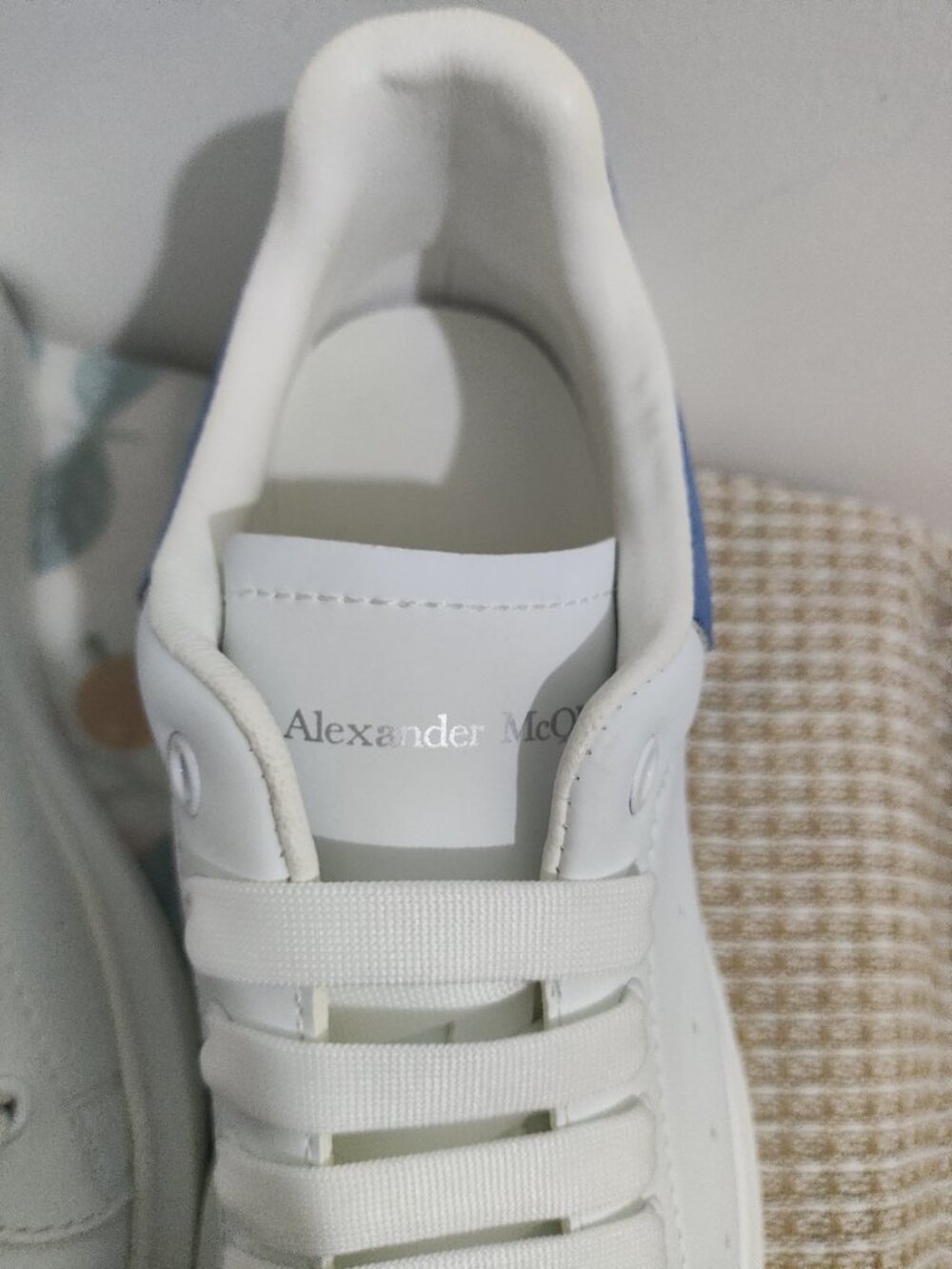 Alexander McQueen Platform White Sneakers - Picture 3 of 7